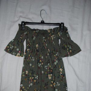 Junior's Floral Dress